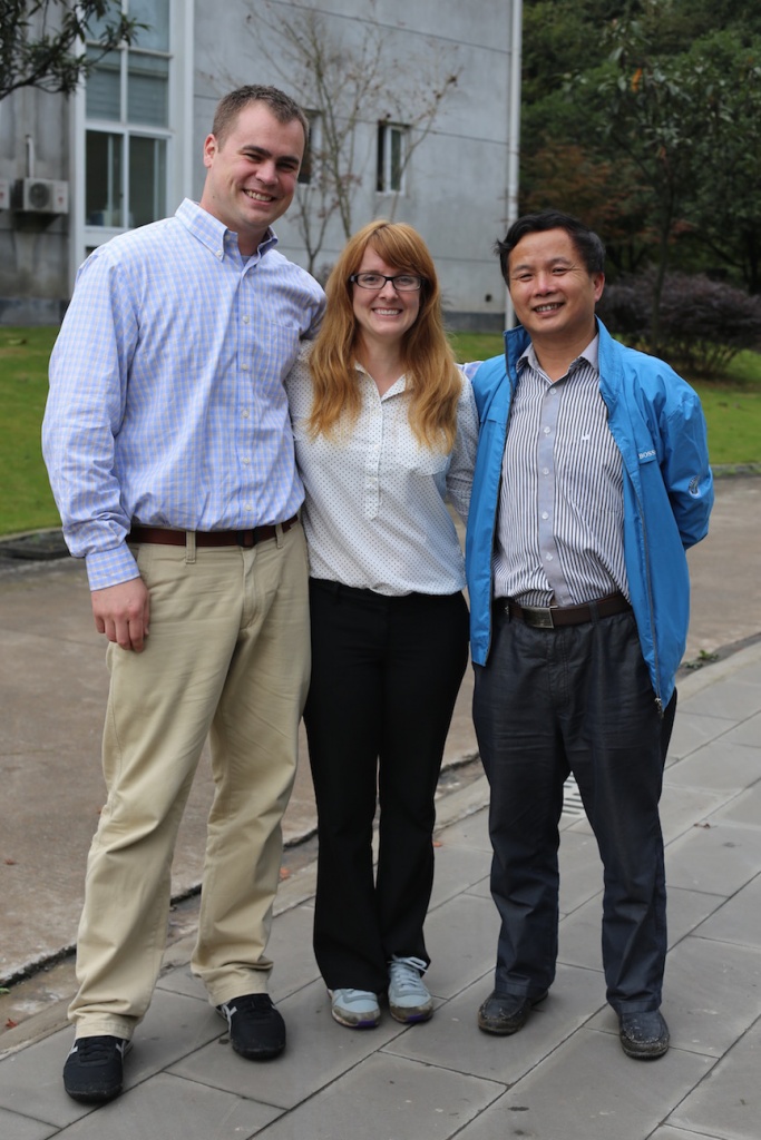 Nathan Wintle, Meghan Martin-Wintle, Zhou Xiaoping