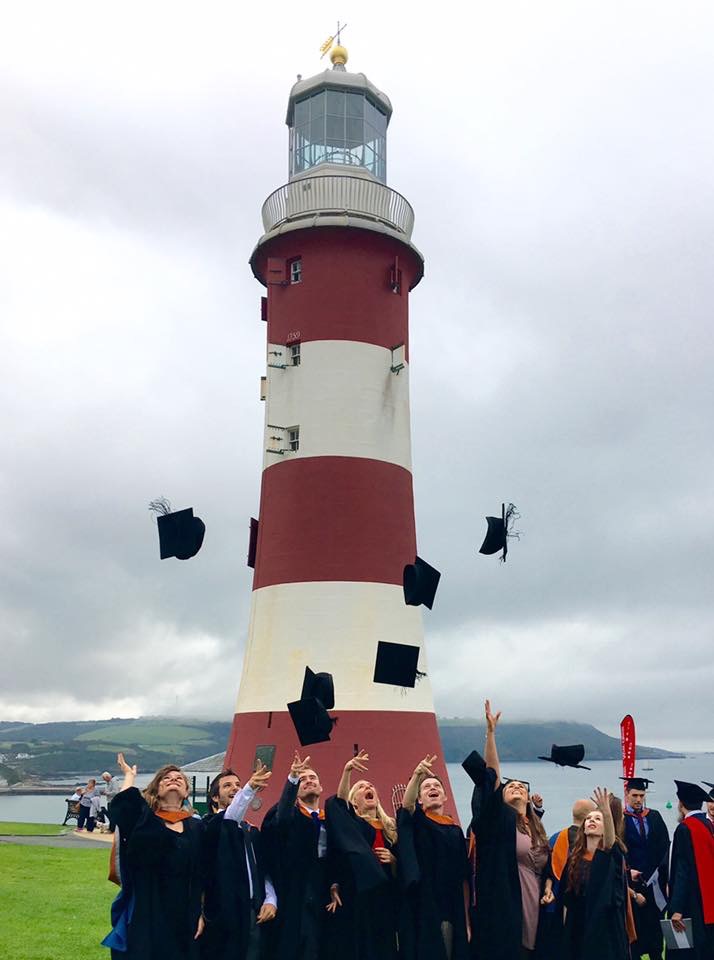 Plymouth University graduation  