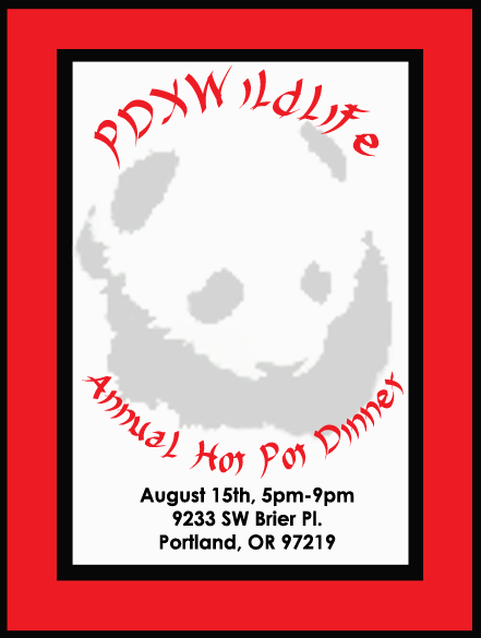 Annual PDXWildlife Hot Pot Dinner